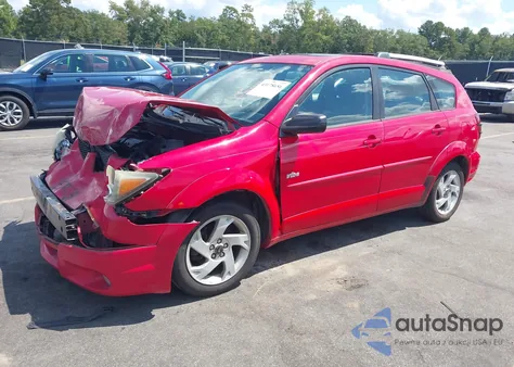 2004 Pontiac Vibe z USA, uszkodzony, nr VIN 5Y2SL62834Z437322